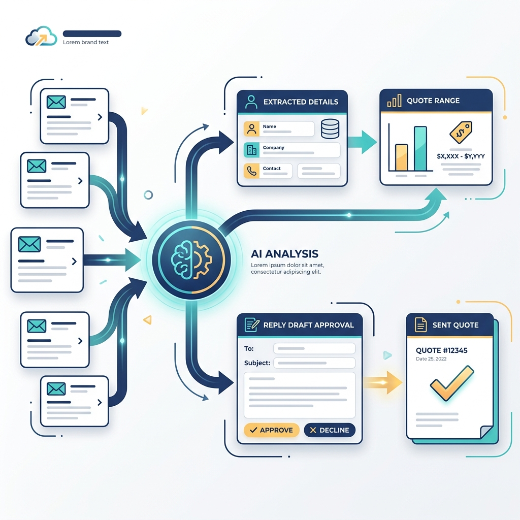 Best AI Email Assistant email to quote workflow
